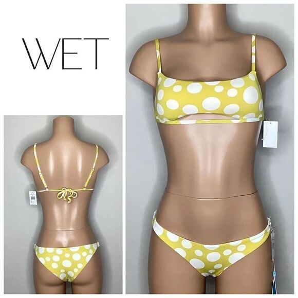 Anthropologie Other - New. WET L.A. polka dot bikini. S/M. Retails $166